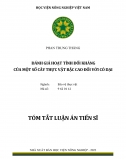 Luận án tiến sĩ HVNN